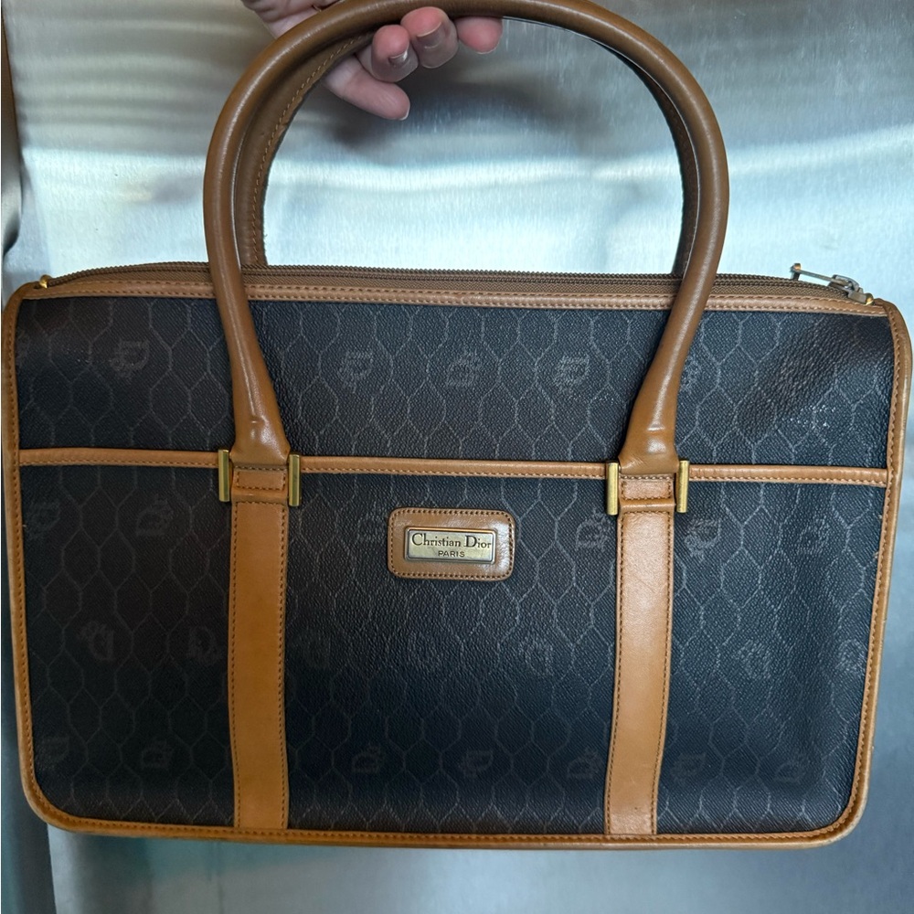 Dior Women's Black and Brown Bag